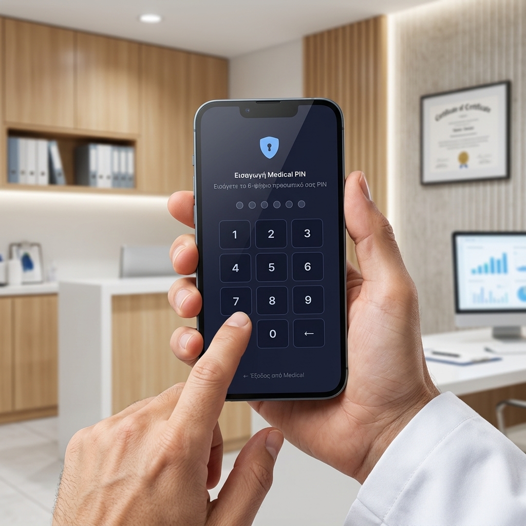 GDInvoice Medical PIN Security